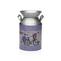 Vaas Versa Lila Metaal Fiets 13 x 15,5 x 21 cm