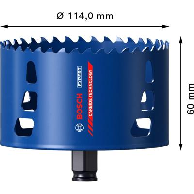 Bosch Professional EXPERT Tough Material gatzaag 114mm - 2608900442