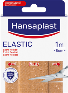 Hansaplast Pleisters Elastic 1m x 8cm
