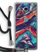 Chameleon Sun: Sony Xperia XZ2 Compact Transparant Hoesje met koord