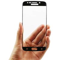 Glazen screen protector voor Samsung Galaxy S7 edge zwart