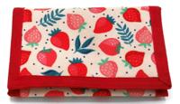 Jim Jam Kinder portemonnee met aardbeien opdruk