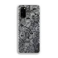Vexx Black City : Samsung Galaxy S20 Transparant Hoesje