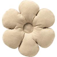 Sierkussen Bloom 43x43x8 cm Parchment