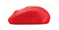 Trust Primo RF Draadloos 1600 DPI Optisch Muis - Rood - thumbnail