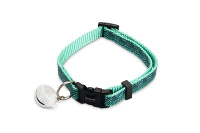 Beeztees Beeztees Nylon Kattenhalsband Triangle Groen 20-30cm