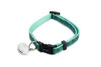Beeztees Beeztees Nylon Kattenhalsband Triangle Groen 20-30cm