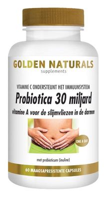 Golden Naturals Probiotica 30 miljard