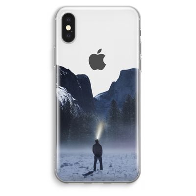 Wanderlust: iPhone XS Max Transparant Hoesje