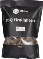Grill Fanatics barbecue aanmaakblokjes bruin 192 stuks
