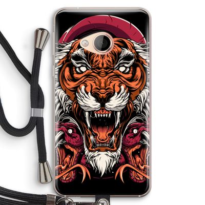 Tiger and Rattlesnakes: HTC U Play Transparant Hoesje met koord