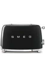 Smeg grille-pain à logo embossé - Noir