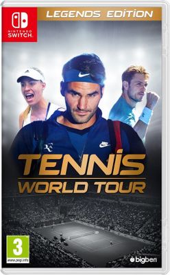 Bigben Interactive Tennis World Tour - Legends Edition Engels, Frans Nintendo Switch