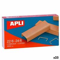 Nietjes Apli 22/6-24/6 6 mm 10 Onderdelen (25 Stuks)