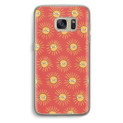 Zon: Samsung Galaxy S7 Transparant Hoesje