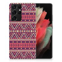 Samsung Galaxy S21 Ultra TPU bumper Aztec Paars