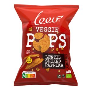 Leev chips veggie pops - paprika - 30 g