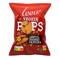 Leev chips veggie pops - paprika - 30 g