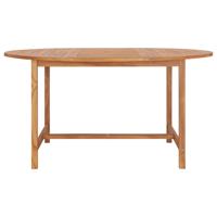 Tuintafel 150x76 cm massief teakhout