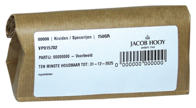 Jacob Hooy Braamblad Gesneden