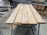 Partij 5m2 eiken vellingdelen 15x190