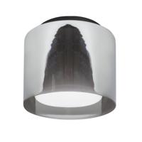 Highlight PlafondlampIce zwart met smoke glas - P6134.19