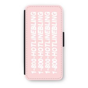 Hotline bling pink: iPhone SE 2020 Flip Hoesje