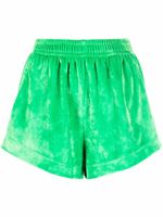 STYLAND short en velours à taille haute - Vert