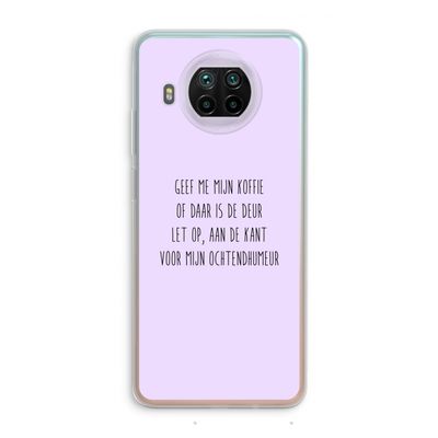 Ochtendhumeur: Xiaomi Mi 10T Lite 5G Transparant Hoesje