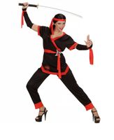Ninja kostuum vrouw