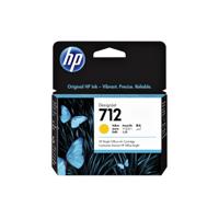 HP 712 29 ml inktcartridge voor DesignJet, geel
