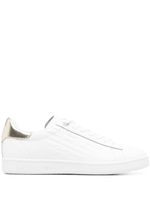 Ea7 Emporio Armani baskets à empiècements contrastants - Blanc