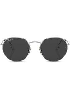 Ray-Ban lunettes de soleil géométriques Jack Titanium - Argent