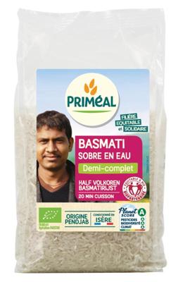 Primeal Halfvolkoren basmati rijst bio