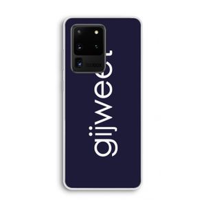 Gijweet: Samsung Galaxy S20 Ultra Transparant Hoesje