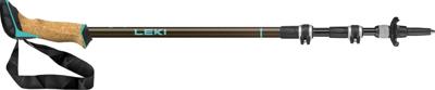 Leki Cressida AS Wandelstokken Brown-Metallic/Chocolate-Brown/Metallic/Min 90-125