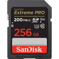 Extreme PRO SDXC 256 GB Geheugenkaart