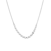Ketting Fantasie Rondjes zilver 1,6 mm 40 + 4 cm Ketting Fantasie Rondjes zilver 1,6 mm 40 + 4 cm