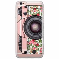 iPhone 6/6s transparant hoesje - Hippie camera