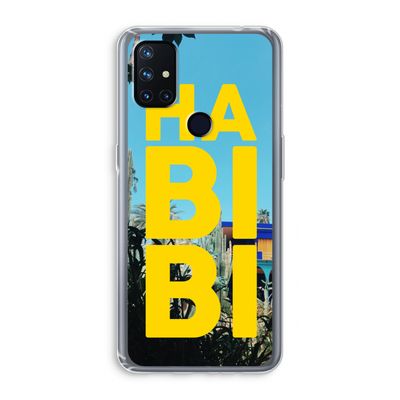 Habibi Majorelle : OnePlus Nord N10 5G Transparant Hoesje