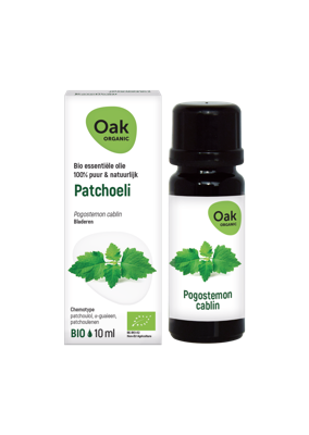 Oak Organic Olie Essential Oils Patchoeli 10ml Oak Organic Olie Essential Oils Patchoeli 10ml