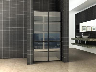 Xellanz Horizon nisdeur R/L met vast deel 130cm 8mm NANO