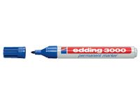 Edding 3000-3 permanente marker Blauw 1 stuk(s) - thumbnail