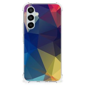 Samsung Galaxy A54 Shockproof Case Polygon Dark