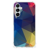 Samsung Galaxy A54 Shockproof Case Polygon Dark - thumbnail