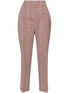 PS Paul Smith pantalon court à carreaux - Marron