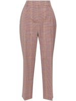 PS Paul Smith pantalon court à carreaux - Marron