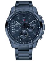Tommy Hilfiger herenhorloge met meerdere wijzerplaten en roestvrijstalen band 1791560