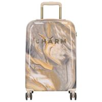 Charm Londen Travel Trolley S Licht Grijs