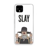 Slay All Day: Pixel 4 Transparant Hoesje